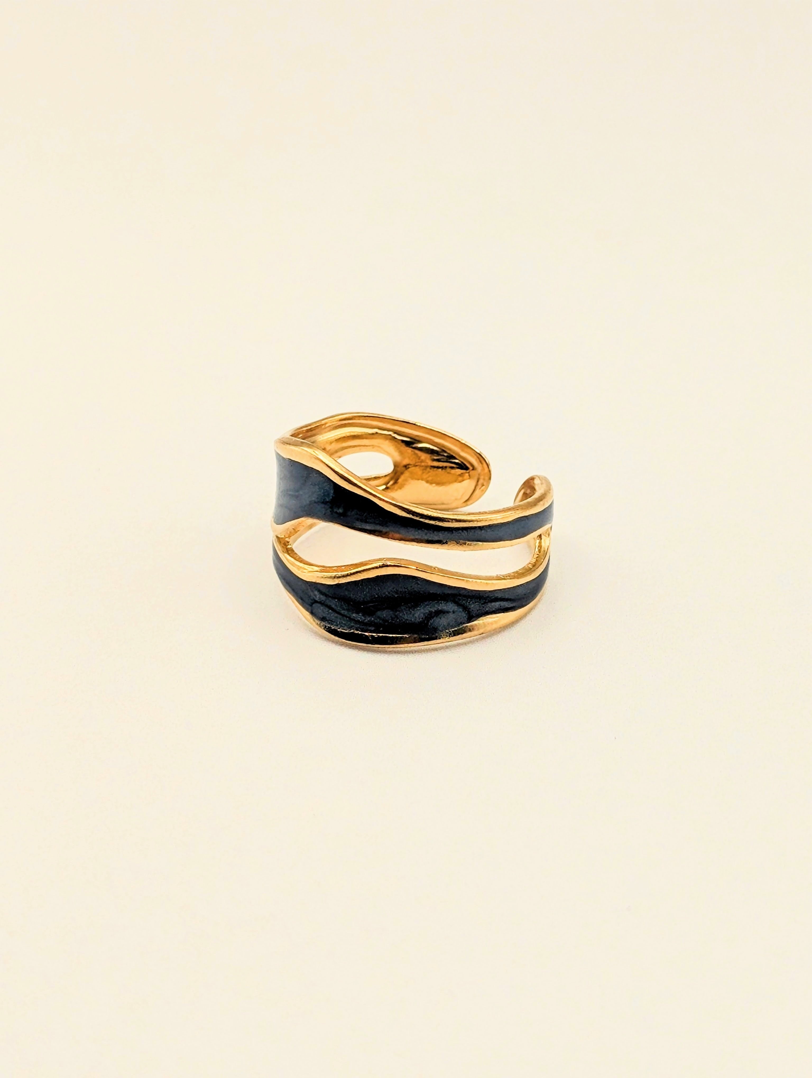 Ring Black Suprana